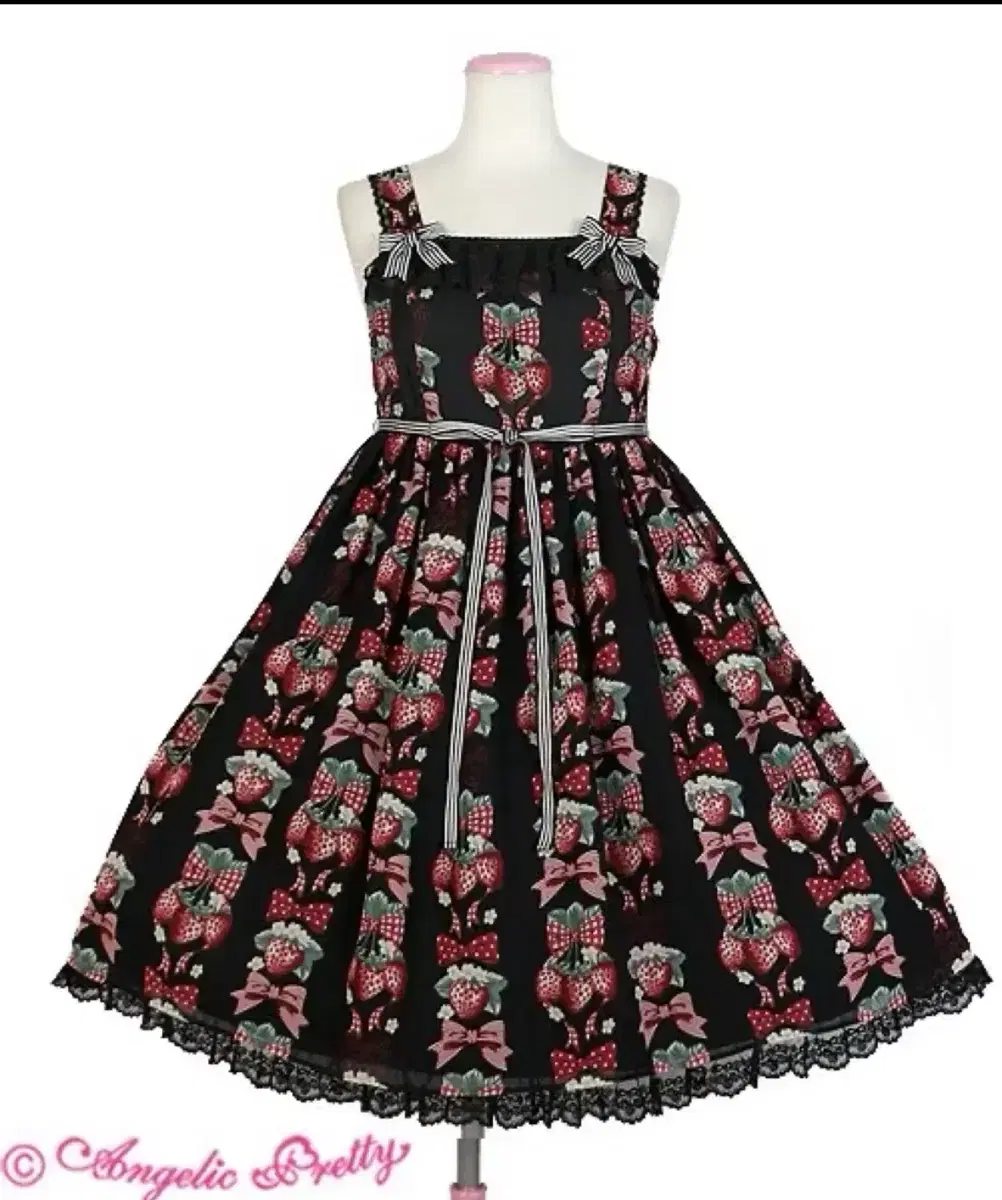 Angelic pretty Strawberry doll JSK 점스카 | 브랜드 중고거래 플랫폼